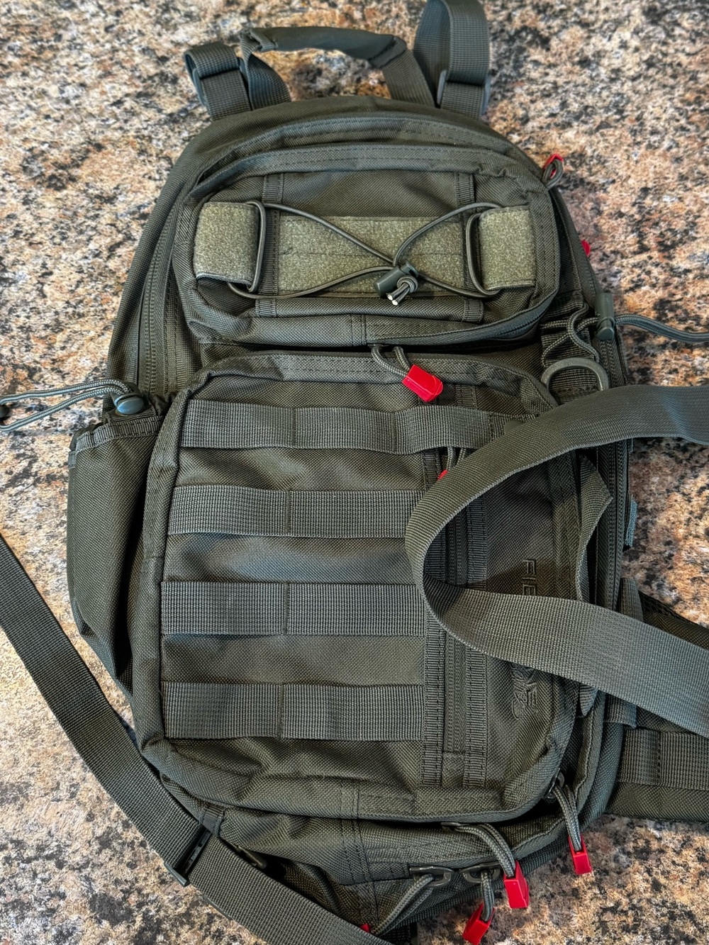 FIELDLINE Pro Series Roe Sling OD Green Military Outdoor Hiking Hunting Backpack